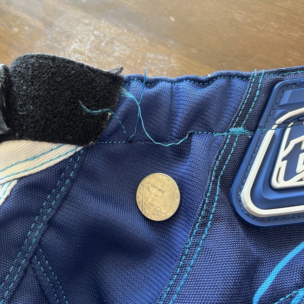 Troy Lee Designs GP Motocross‎ Pants Mens 30 MX Riding Gear Blue White Racing - Picture 7 of 12